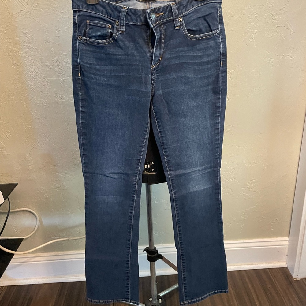 5/15🔥🔥🔥Sonoma Dark Blue Women's Straight Leg Jeans